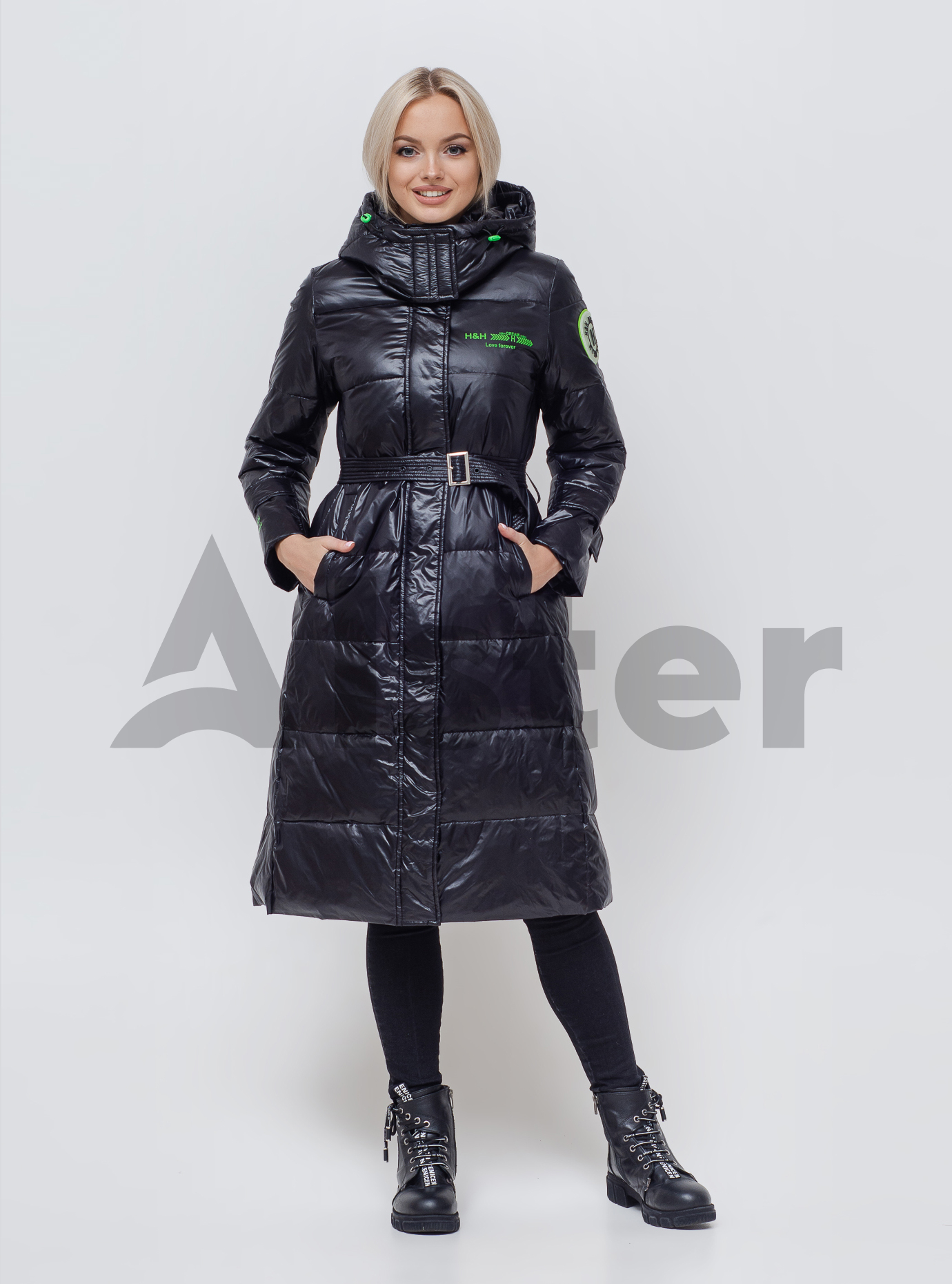 Пуховик женский Чёрный XL (06-KL201212): фото - Alster.ua Пуховик женский Чёрный XL (06-KL201212): фото - Alster.ua
