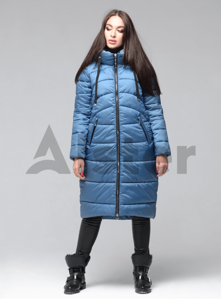 Женская куртка зимняя свободный фасон