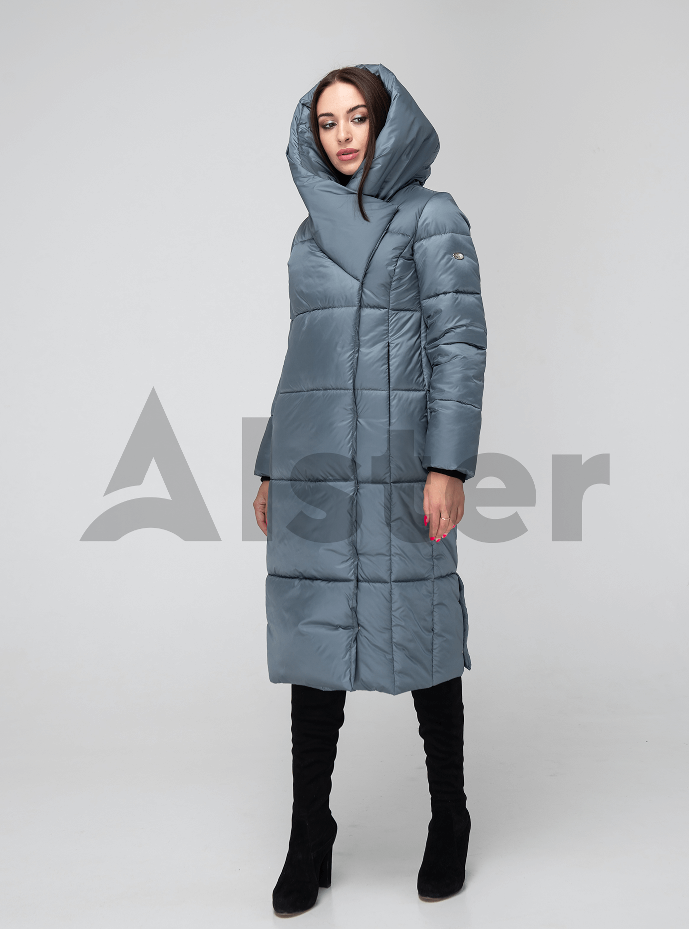 Куртка женская зимняя широкий воротник Маренго 48 (02-KT190366): фото - Alster.ua