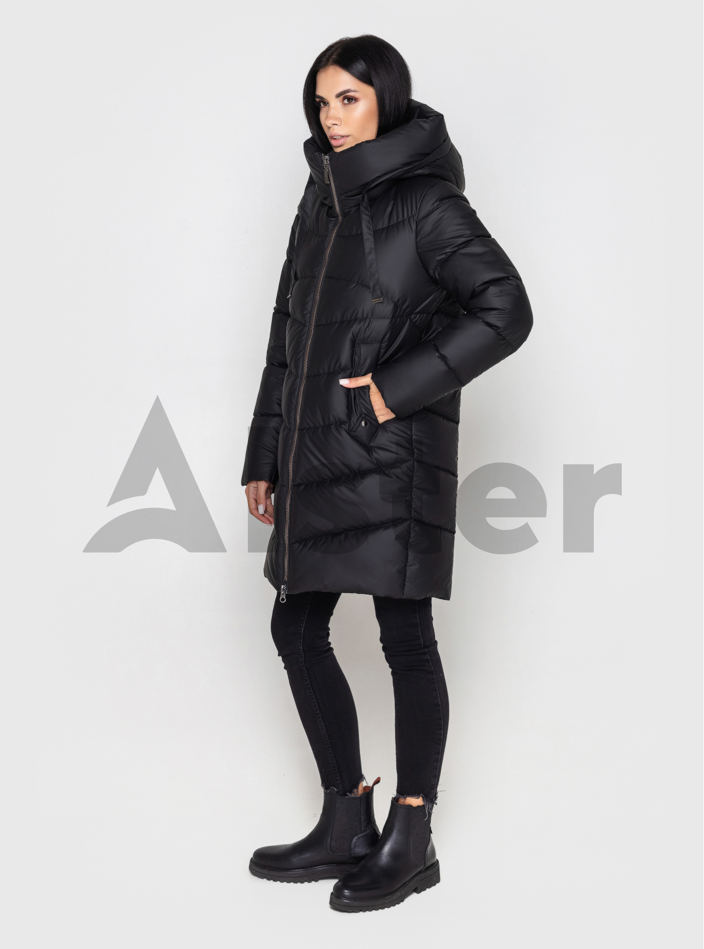 Женская зимняя куртка 535 Kattaleya Чёрный 48 (KTL535ARM-16): фото - Alster.ua