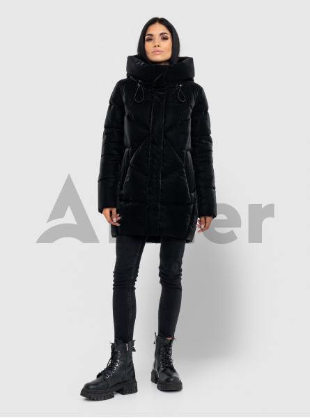 Женская зимняя куртка 509(13) средней длины