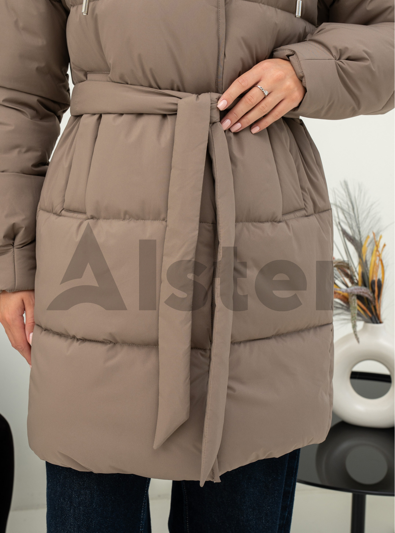 Зимняя куртка средней длины Kattaleya 573 Бронзовый 40 (KTL573-13): фото - Alster.ua