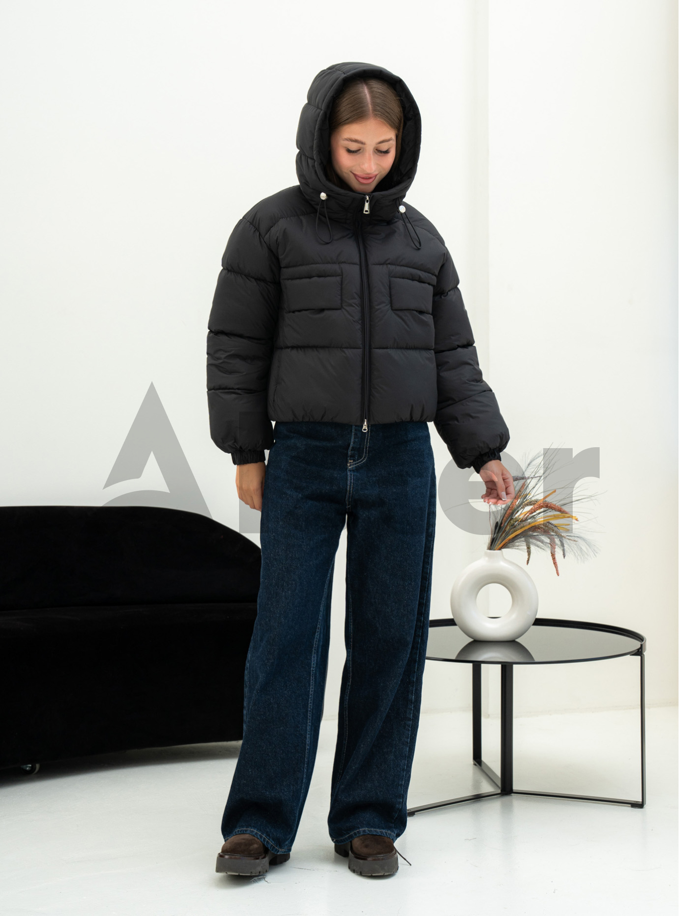 Женская зимняя куртка Kattaleya 623 Чёрный 42 (KTL623-02): фото - Alster.ua