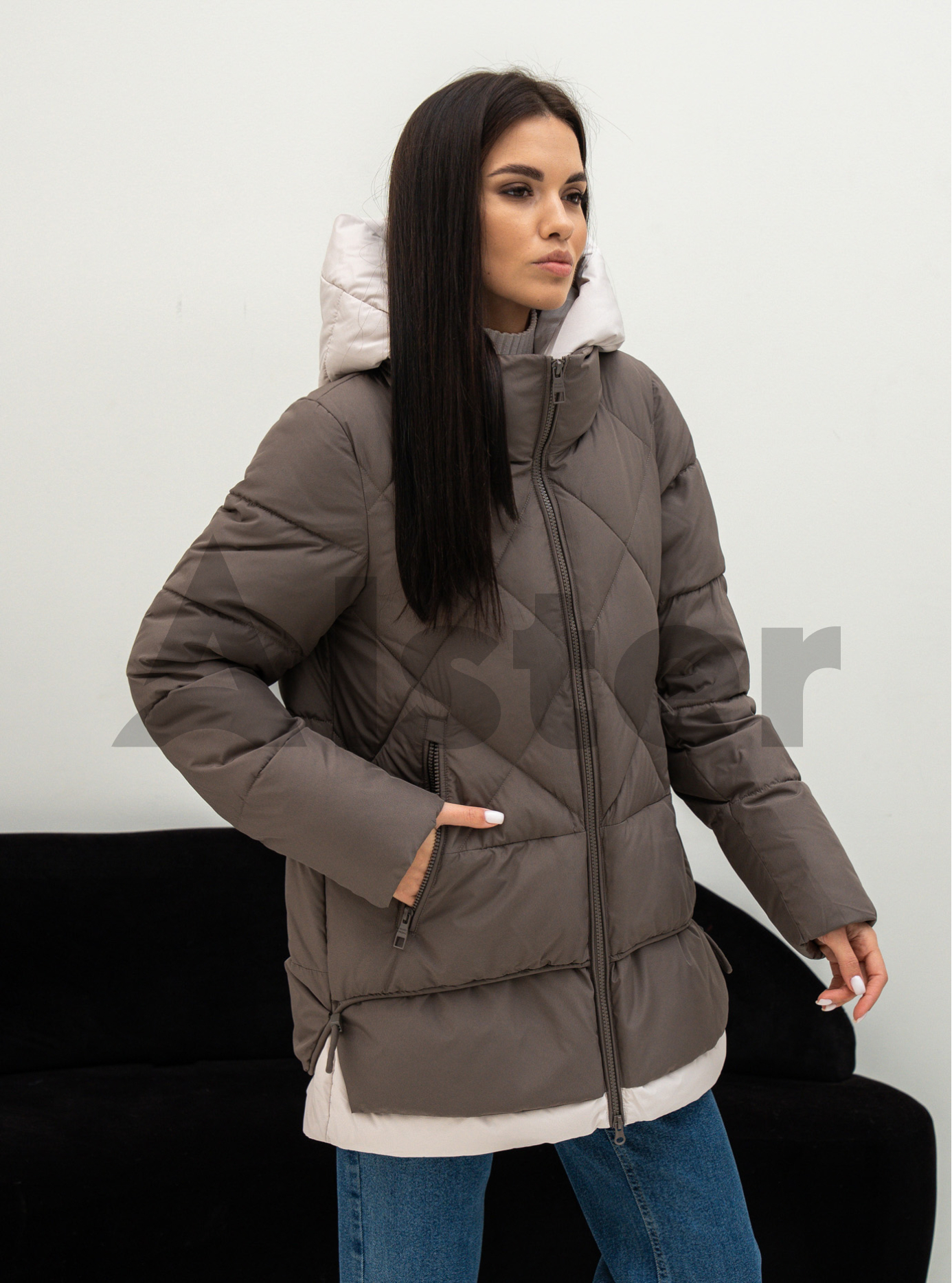 Зимняя женская куртка Meajiateer 2571 Коричневый L (MJ2571-18): фото - Alster.ua Зимняя женская куртка Meajiateer 2571 Коричневый L (MJ2571-18): фото - Alster.ua