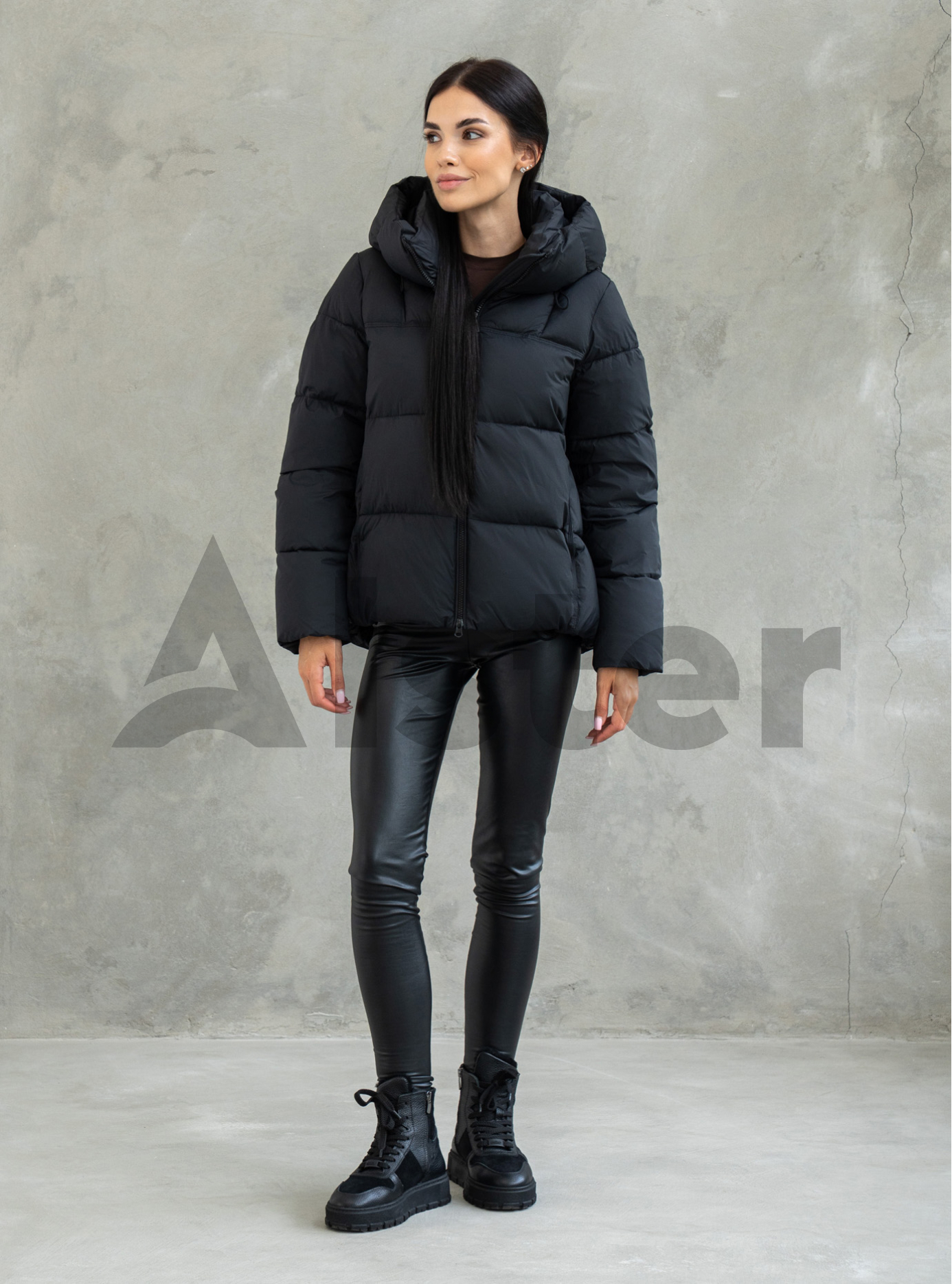 Жіноча зимова куртка Meajiateer 66103 Чорний M (MJ266103-05): фото - Alster.ua