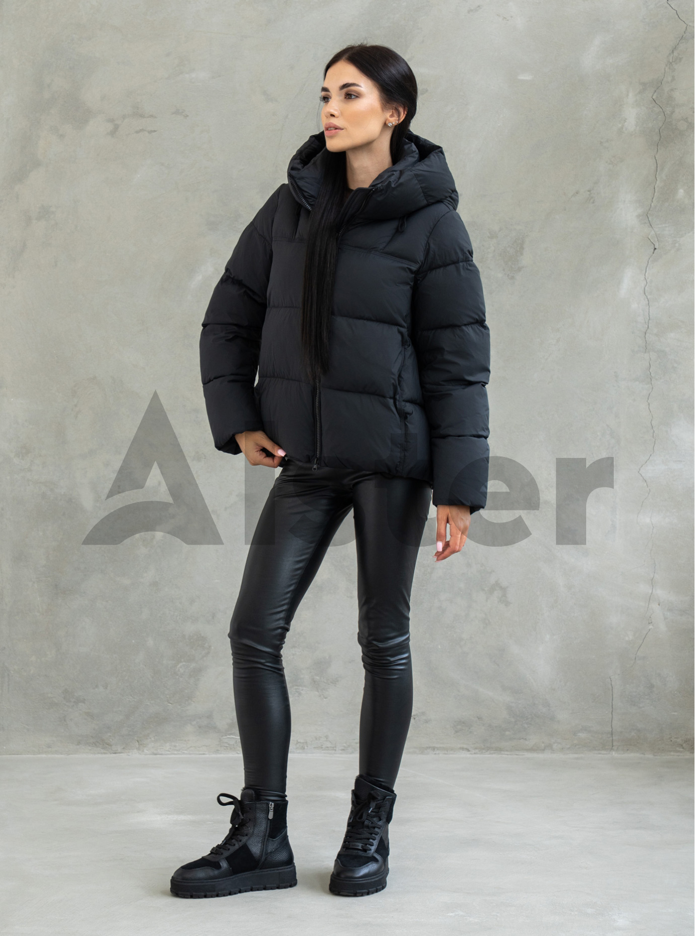 Жіноча зимова куртка Meajiateer 66103 Чорний M (MJ266103-05): фото - Alster.ua