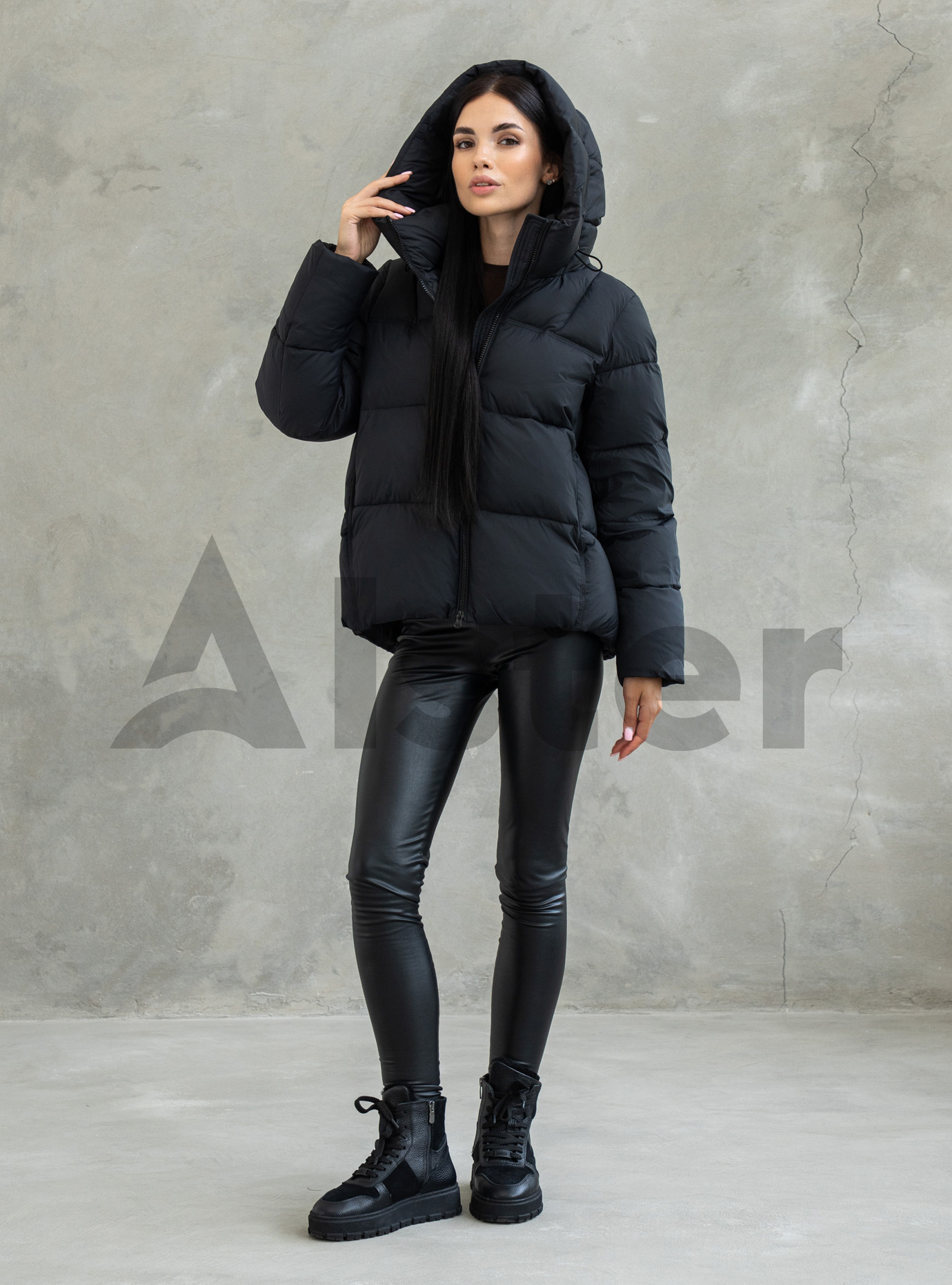 Жіноча зимова куртка Meajiateer 66103 Чорний M (MJ266103-05): фото - Alster.ua