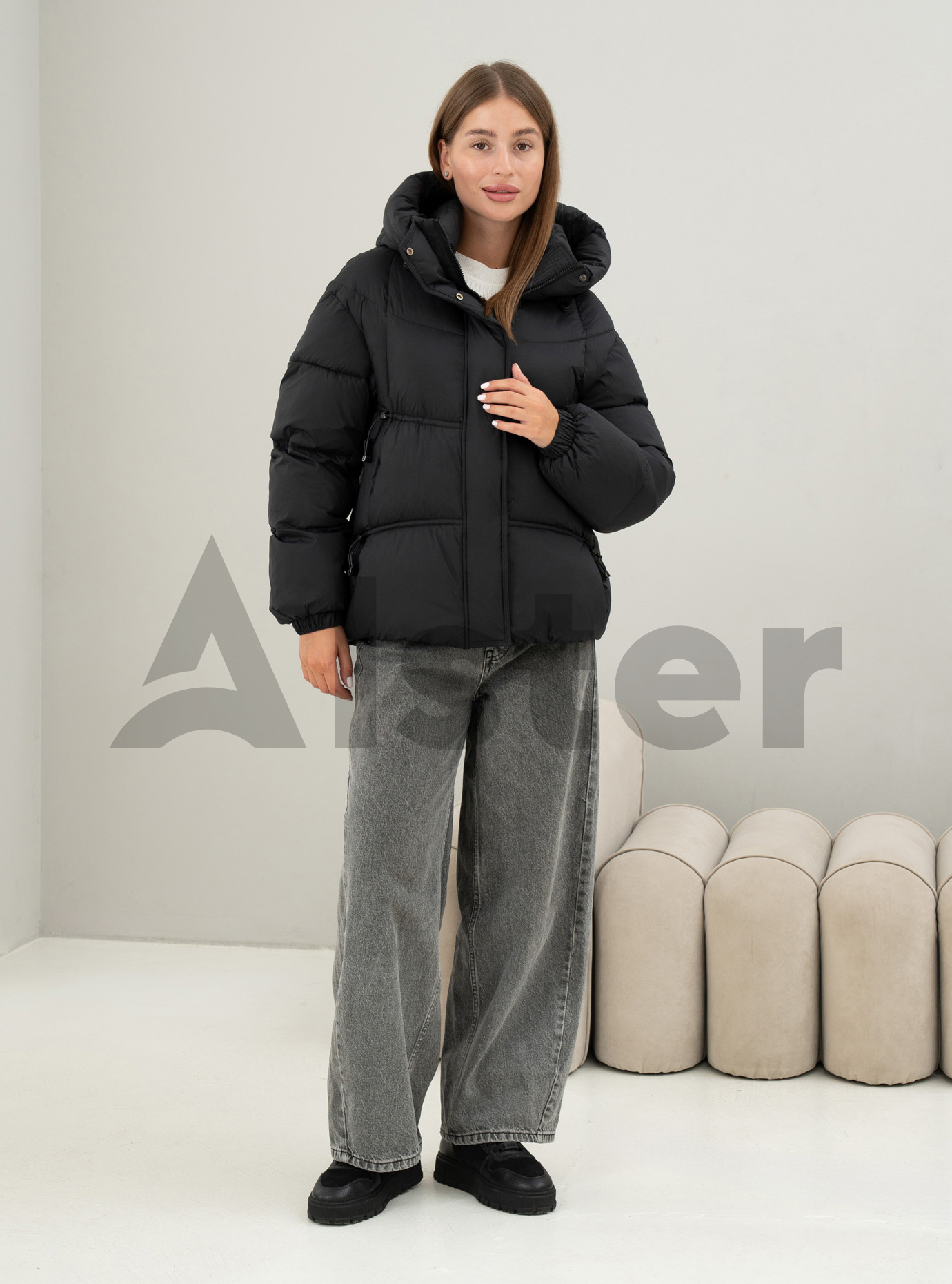Зимняя женская куртка Meajiateer 6676 Чёрный XL (MJ26676-04): фото - Alster.ua