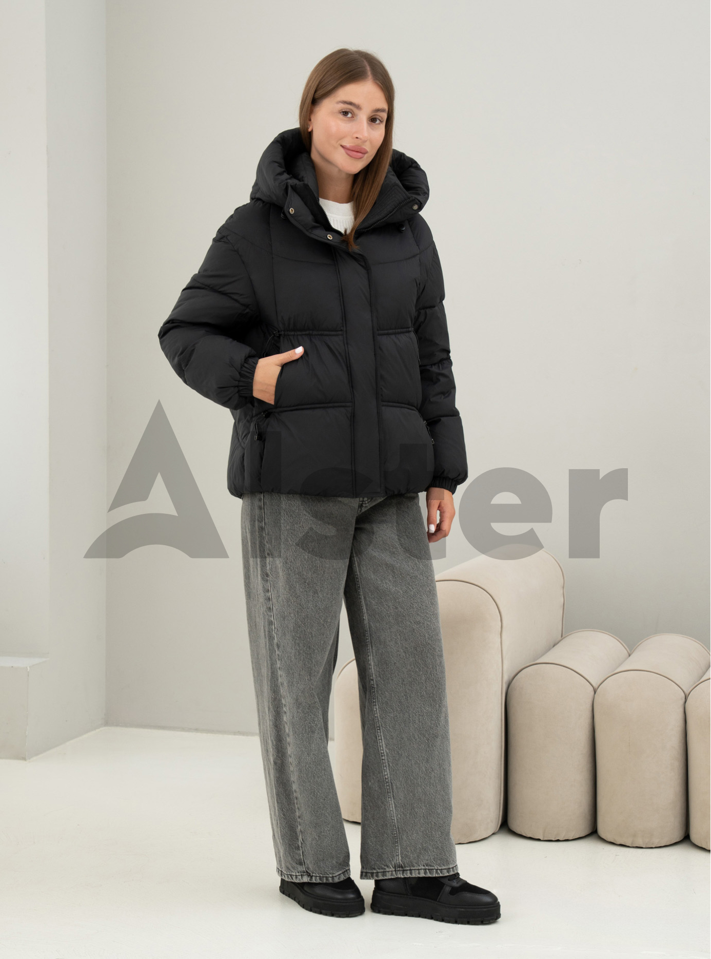 Зимняя женская куртка Meajiateer 6676 Чёрный XL (MJ26676-04): фото - Alster.ua