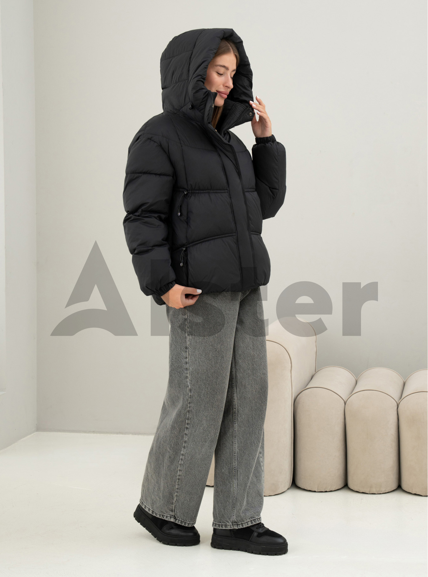 Зимняя женская куртка Meajiateer 6676 Чёрный XL (MJ26676-04): фото - Alster.ua