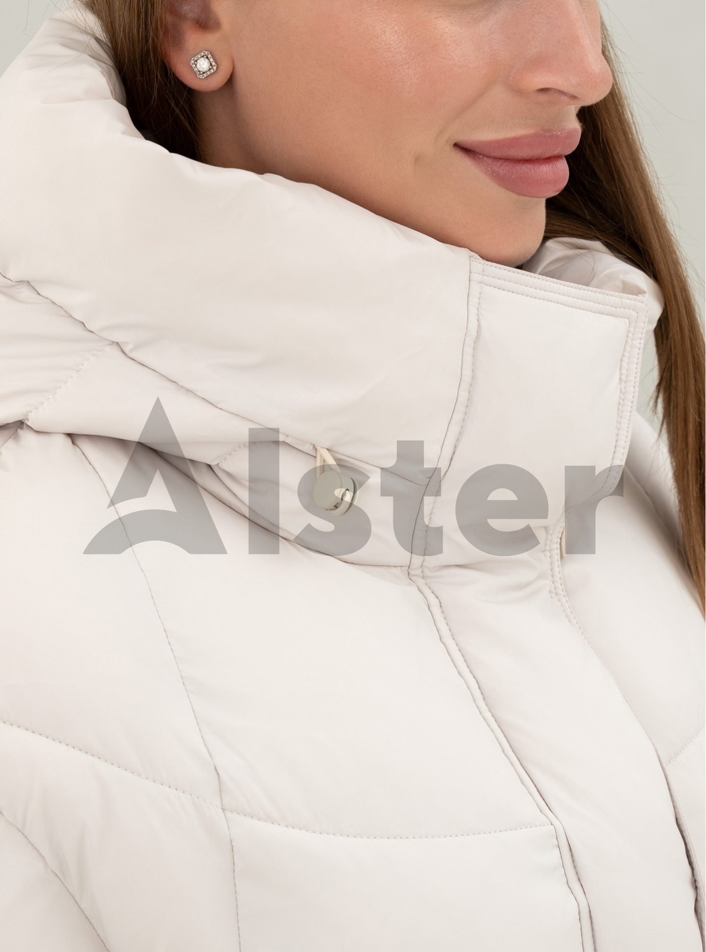 Зимняя женская куртка Meajiateer 6676 Молочный S (MJ26676-05): фото - Alster.ua