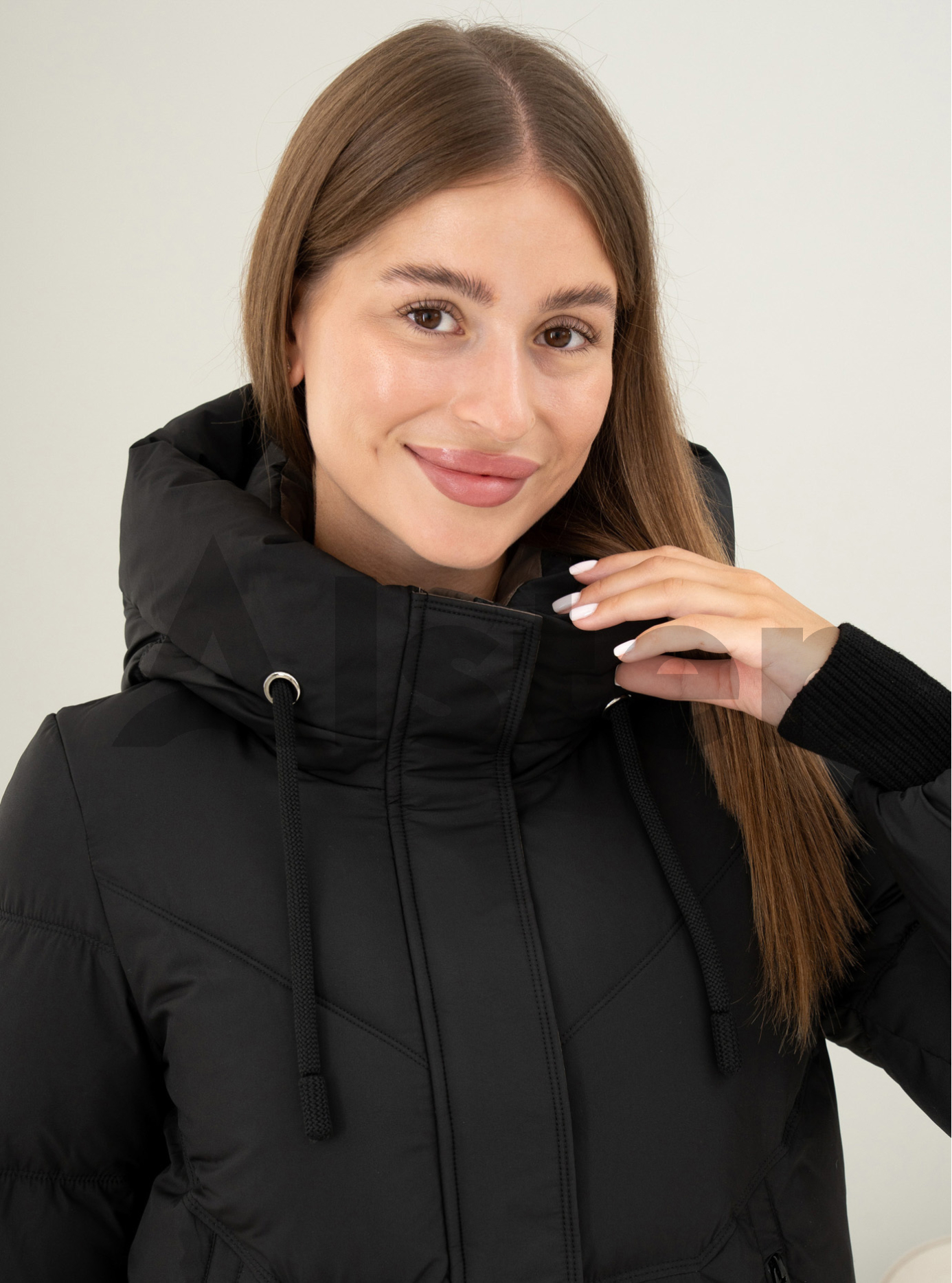 Зимняя женская куртка Meajiateer 6682 Чёрный M (MJ26682-02): фото - Alster.ua