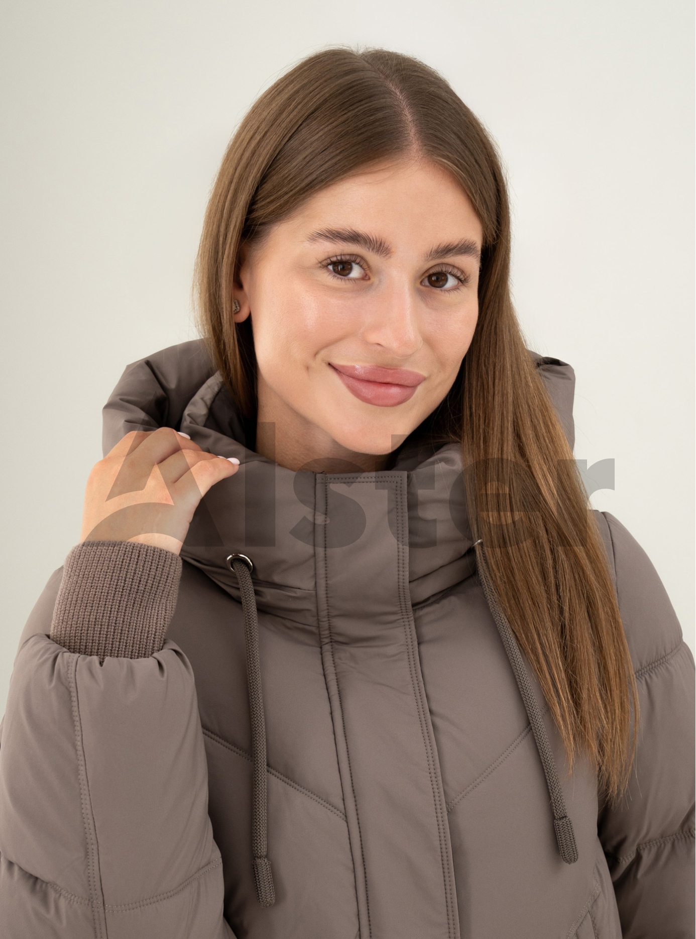 Зимняя женская куртка Meajiateer 6682 Бронзовый S (MJ26682-16): фото - Alster.ua