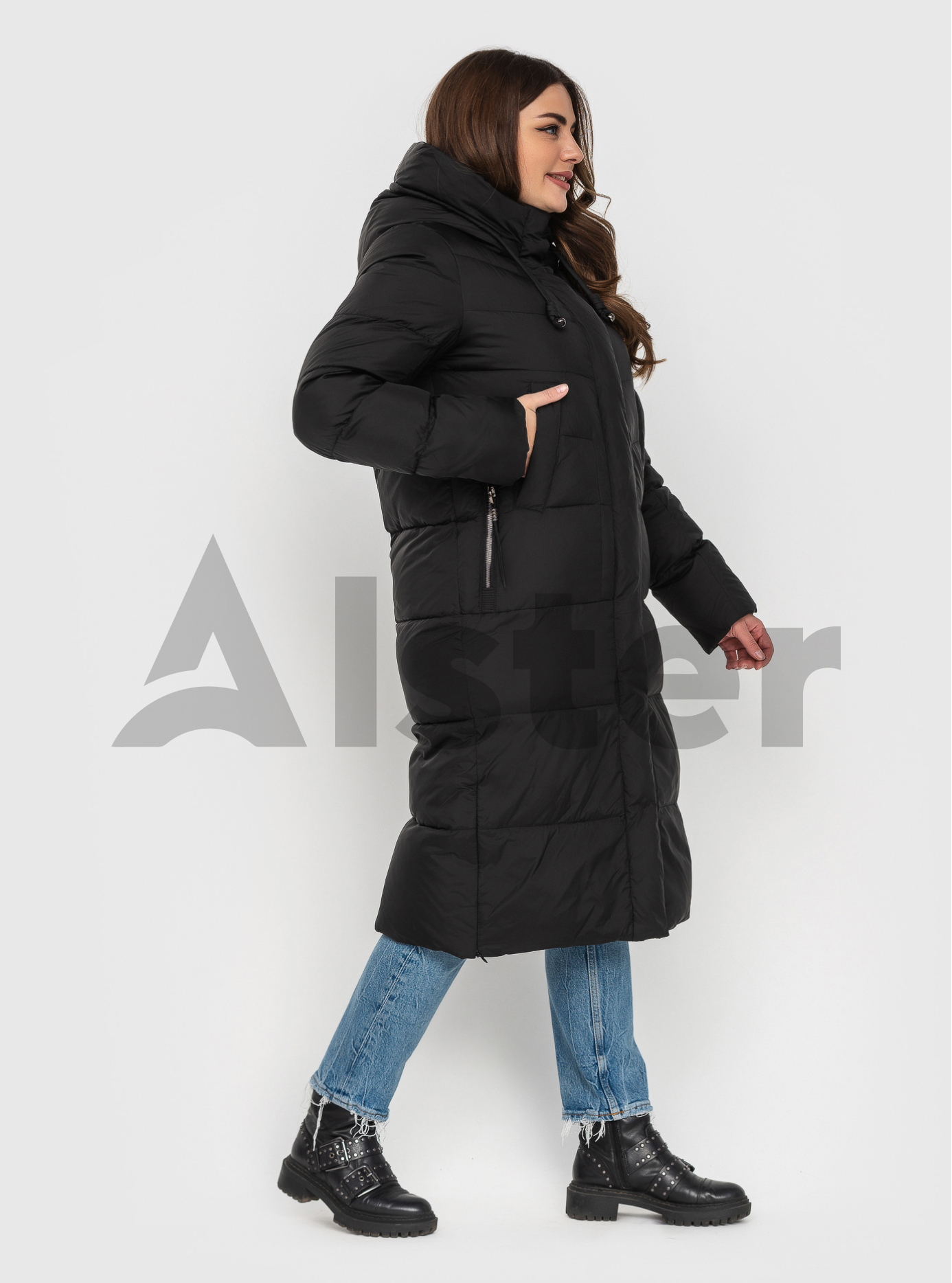 Зимняя куртка MISHELE (+size) Чёрный 46 (MSH22016-01): фото - Alster.ua