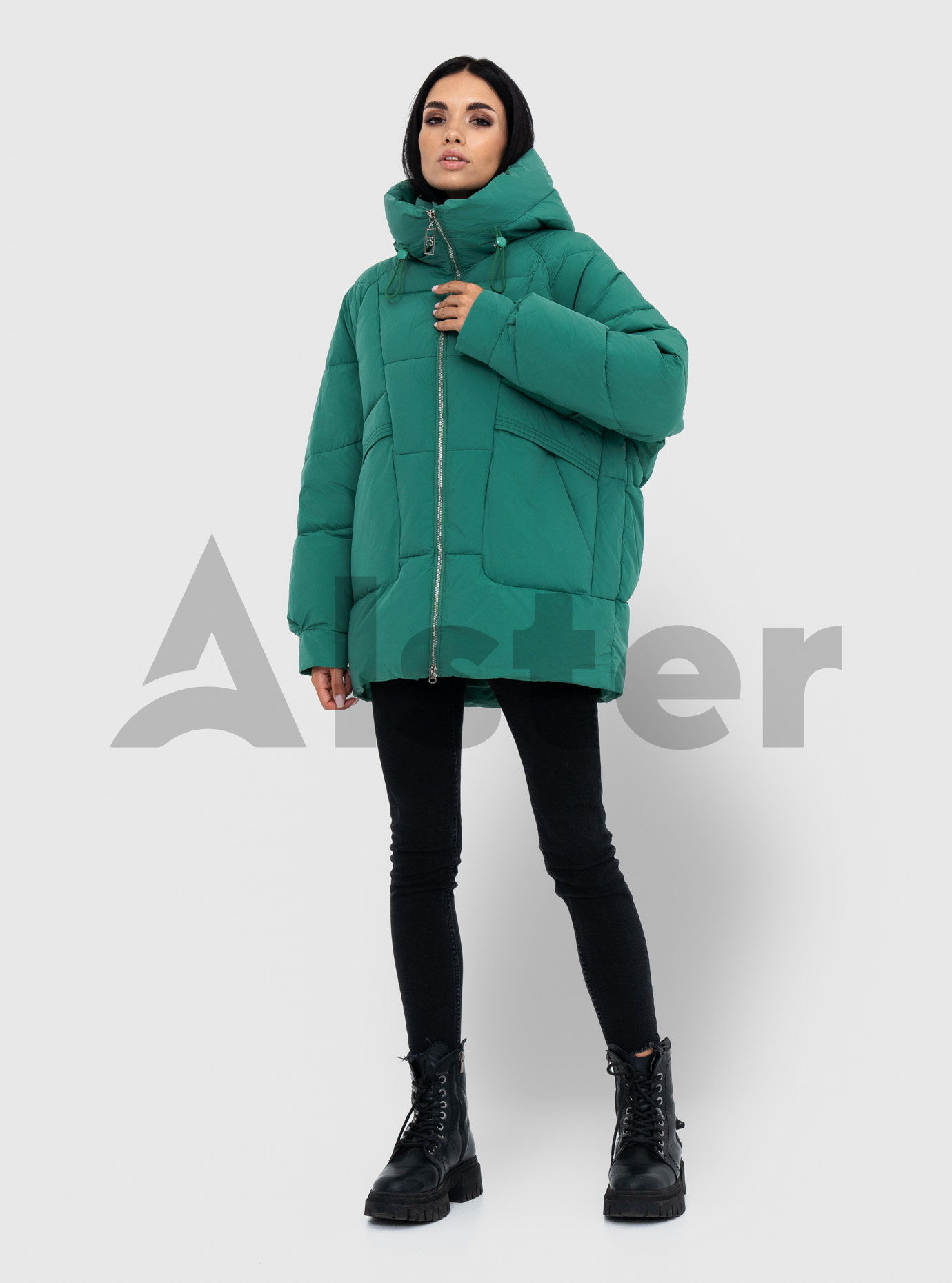 Зимняя женская куртка Olanmear 920 Изумруд S (OLN920-01): фото - Alster.ua
