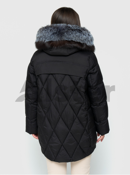 Зимнее стёганое пальто Olanmear 99660M с мехом