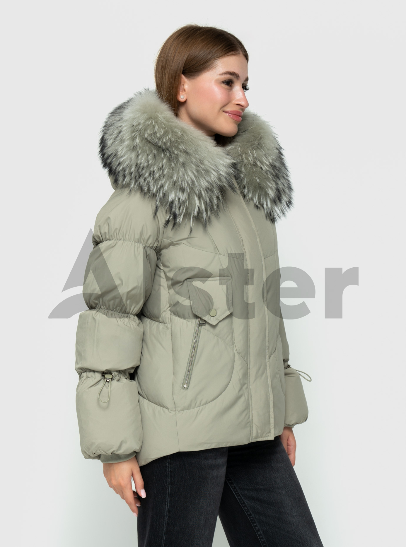 Зимняя короткая куртка Olanmear 99691M c мехом Серо-зелёный M (OLN99691M-07): фото - Alster.ua Зимняя короткая куртка Olanmear 99691M c мехом Серо-зелёный M (OLN99691M-07): фото - Alster.ua