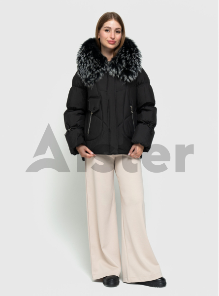 Зимняя короткая куртка Olanmear 99691M c мехом