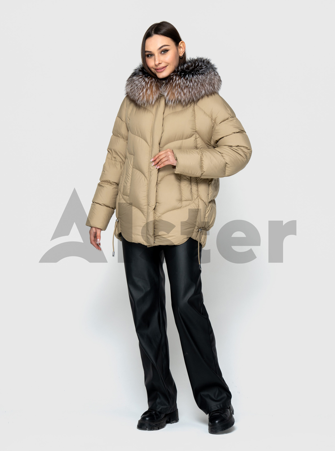 Жіночий пуховик Olanmear 99710 Гірчиця S (OLN99710М-12) Горчица S (OLN99710М-12): фото - Alster.ua