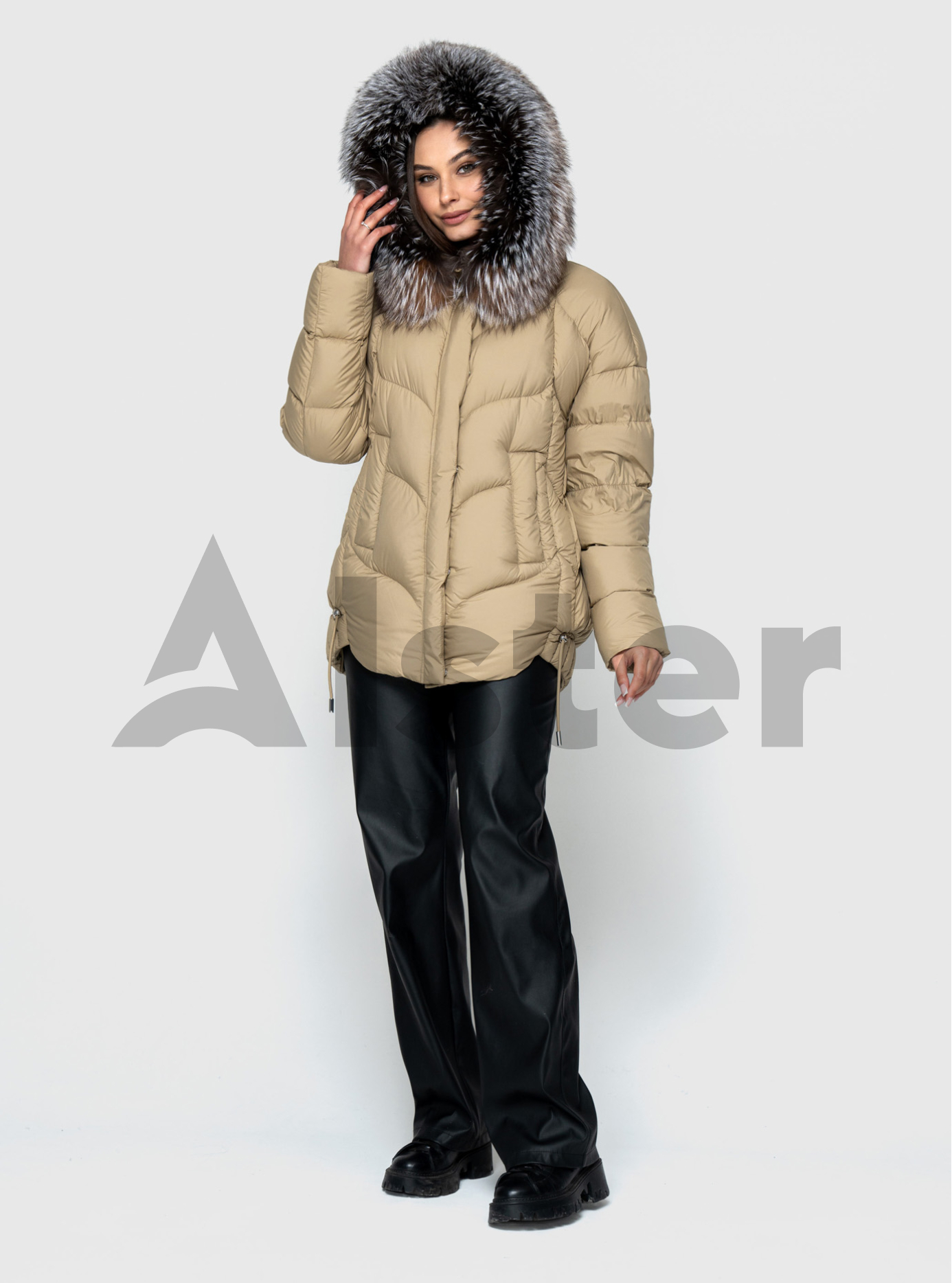 Жіночий пуховик Olanmear 99710 Гірчиця S (OLN99710М-12) Горчица S (OLN99710М-12): фото - Alster.ua