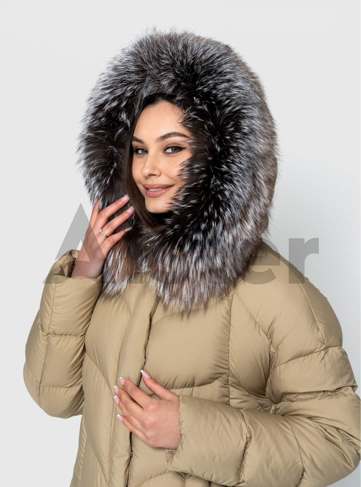 Жіночий пуховик Olanmear 99710 Гірчиця S (OLN99710М-12) Горчица S (OLN99710М-12): фото - Alster.ua