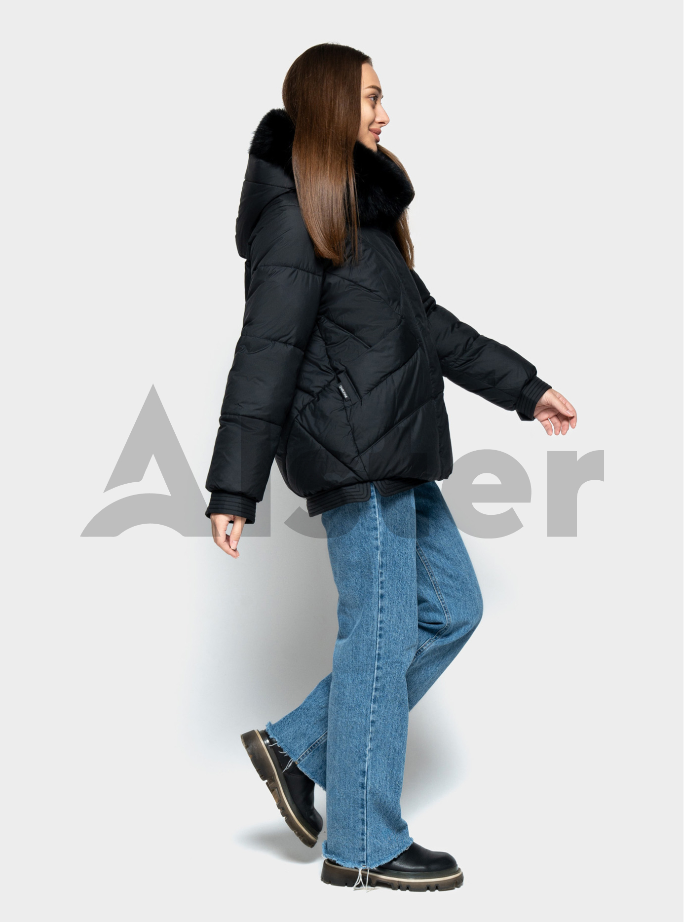 Женская зимняя куртка с мехом песца QARLEVAR 6021-1 Чёрный 42 (QRL6021-ЧХ-30): фото - Alster.ua Женская зимняя куртка с мехом песца QARLEVAR 6021-1 Чёрный 42 (QRL6021-ЧХ-30): фото - Alster.ua