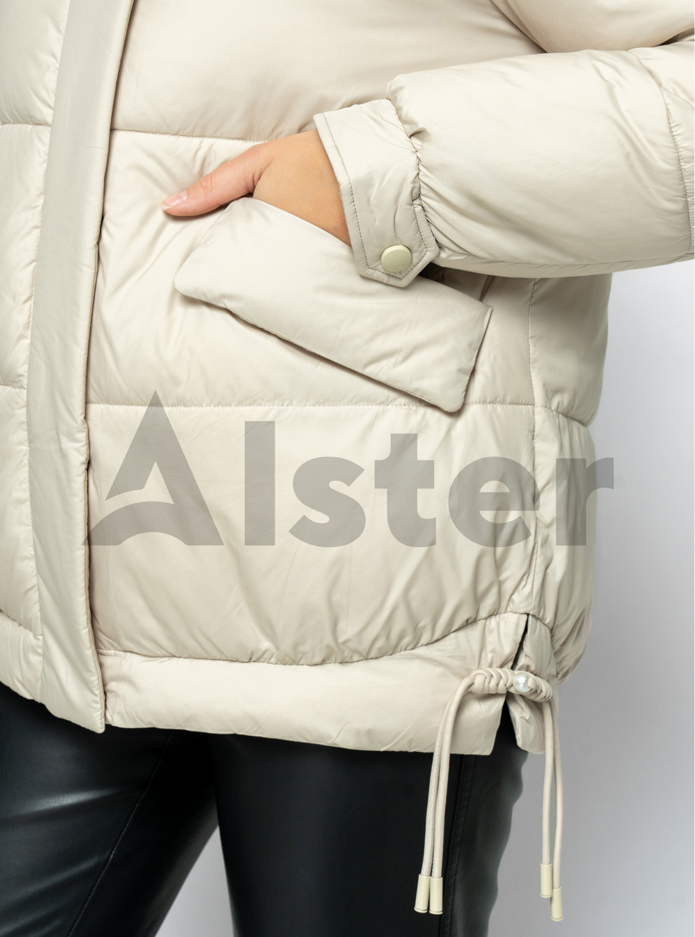 Женская зимняя куртка с мехом QARLEVAR 7007 Золото 42 (QRL7007-06): фото - Alster.ua