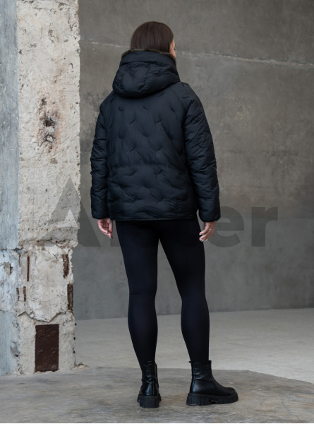 Женская зимняя куртка с мехом QARLEVAR 537 big size