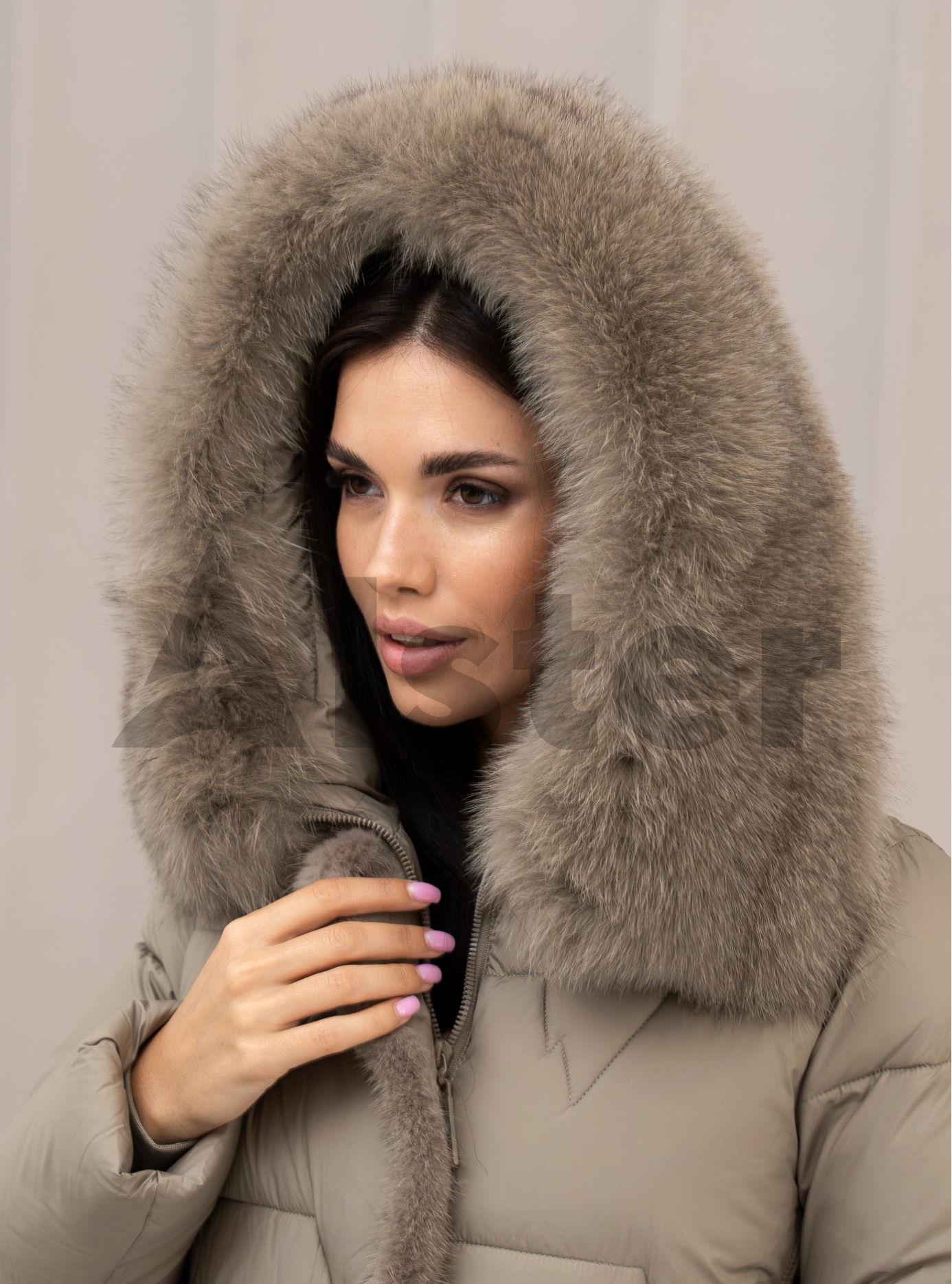 Женская зимняя куртка с мехом QARLEVAR 6070 Бежевый 50 (25QRL6070-20): фото - Alster.ua Женская зимняя куртка с мехом QARLEVAR 6070 Бежевый 50 (25QRL6070-20): фото - Alster.ua
