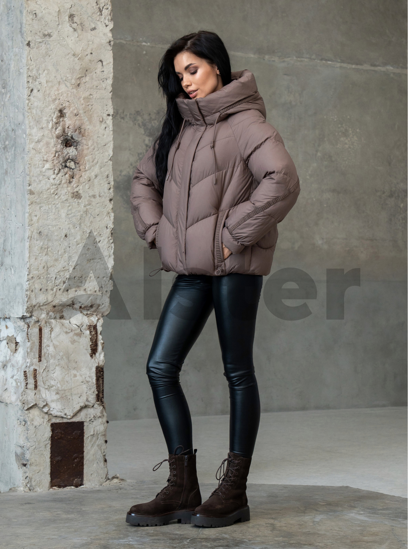 Женская зимняя куртка QARLEVAR 628 Карамель 46 (25QRL628-23): фото - Alster.ua