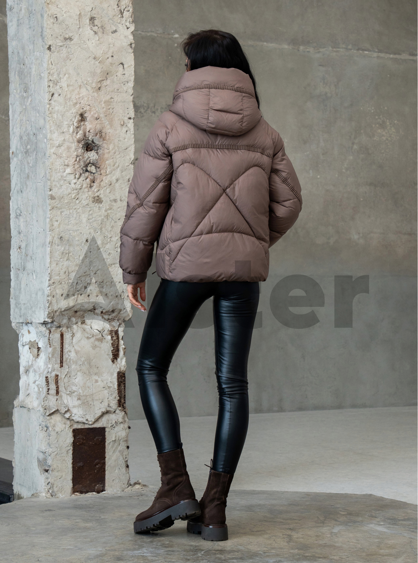 Женская зимняя куртка QARLEVAR 628 Карамель 46 (25QRL628-23): фото - Alster.ua