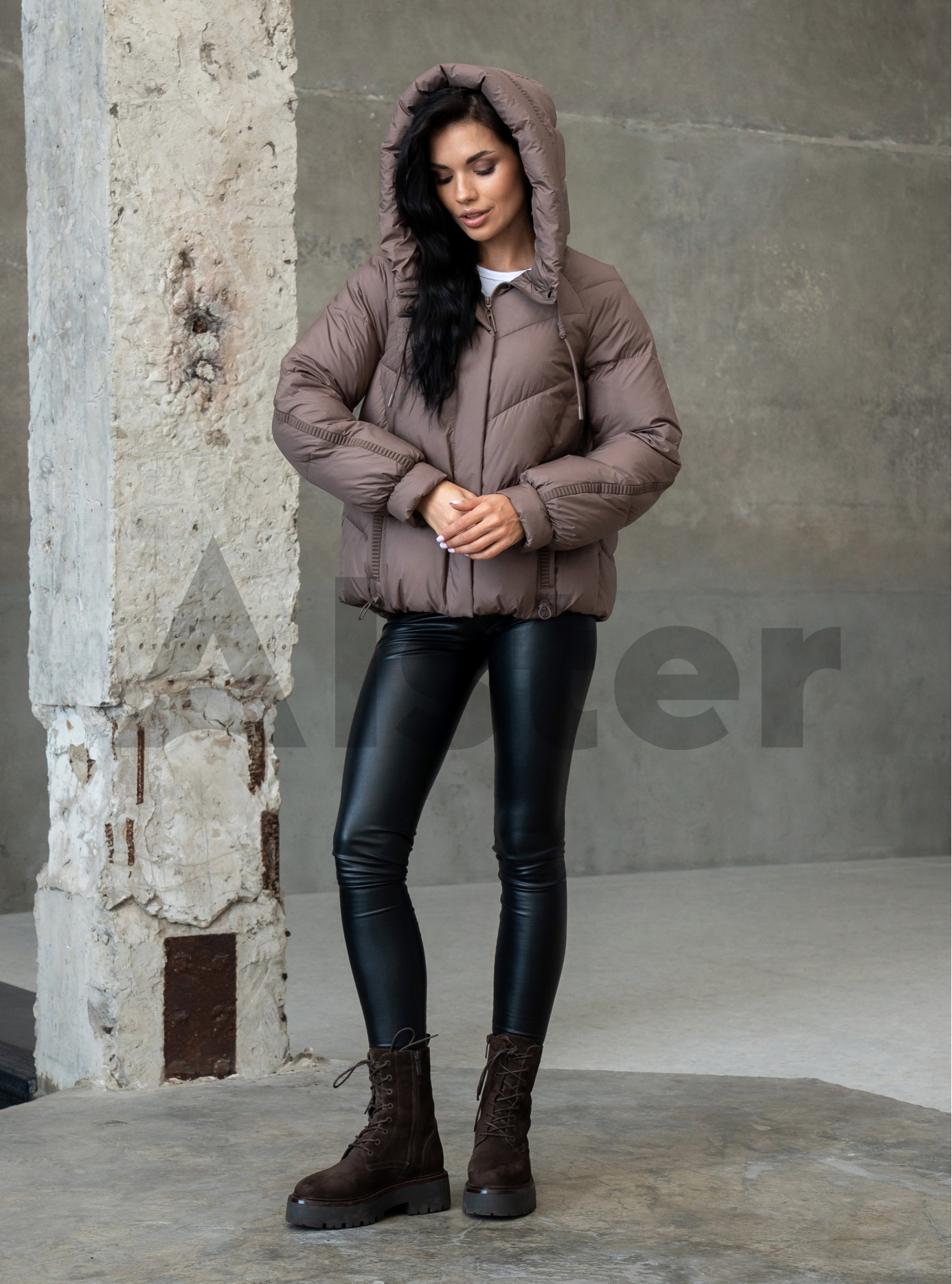 Женская зимняя куртка QARLEVAR 628 Карамель 46 (25QRL628-23): фото - Alster.ua