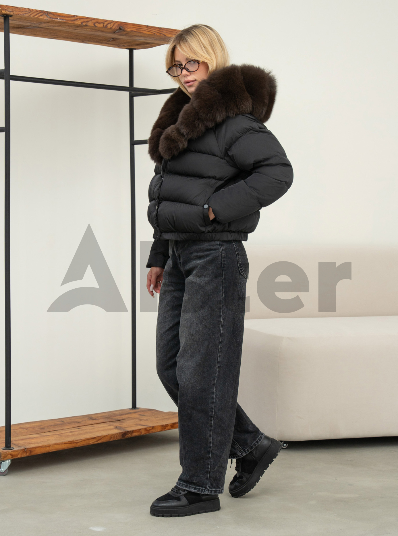 Женский пуховик Seventeen 533 Чёрный M (26SVN533-02): фото - Alster.ua