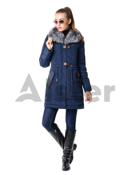 Куртка-парка зимняя с натуральным мехом Куртка-парка зимняя с натуральным мехом