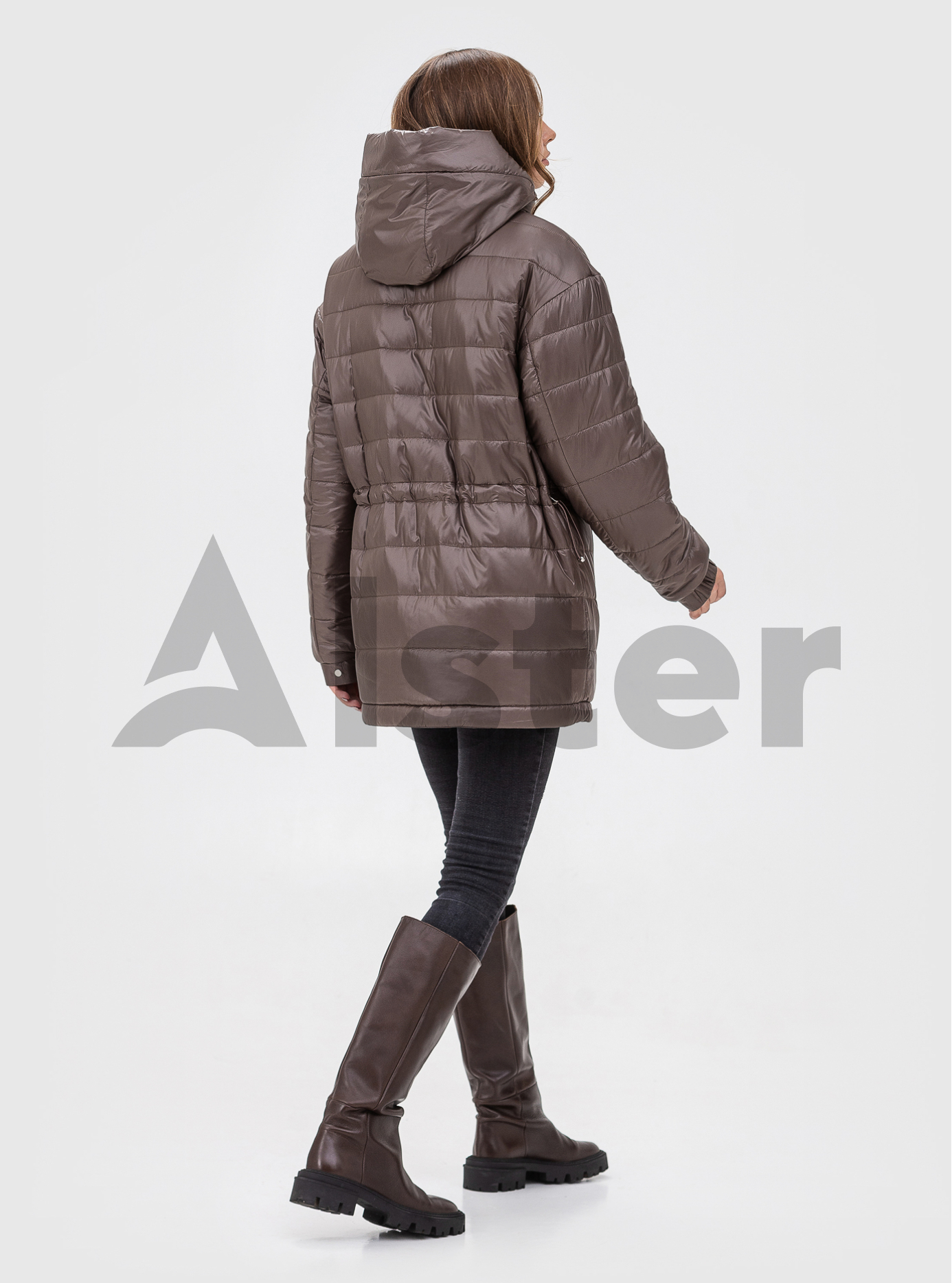 Двусторонняя шубка SNOW OWL Шоколадный L (21A640-23): фото - Alster.ua