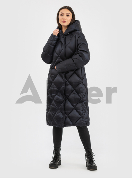 Женское стёганое пальто с капюшоном SNOW OWL