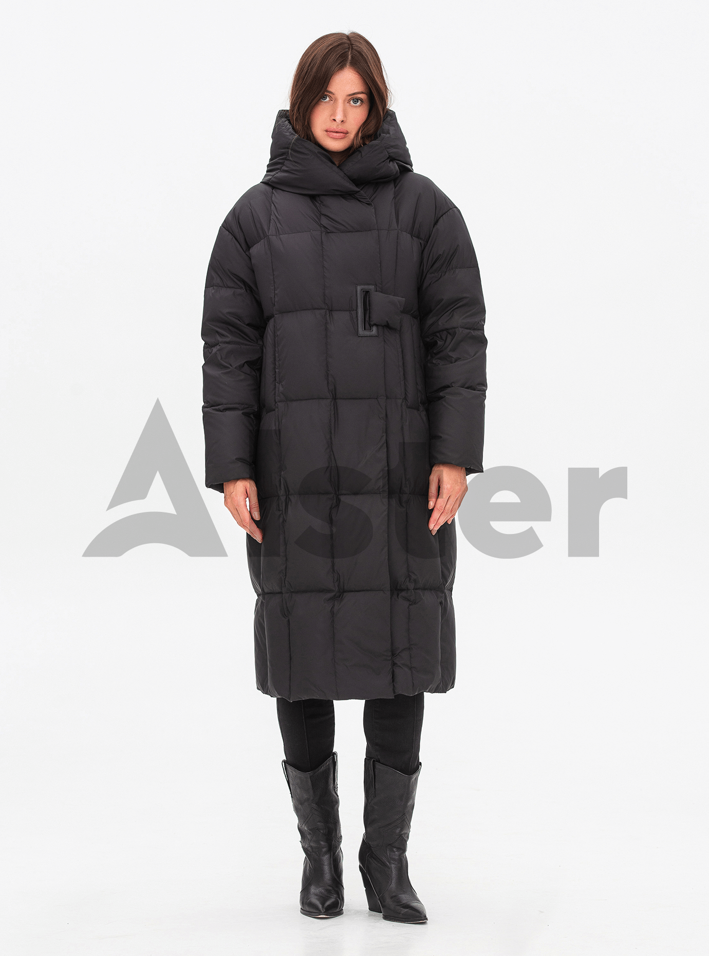 Длинный женский пуховик Snow Owl 24S253 Тёмно-синий M (24S253-11): фото - Alster.ua
