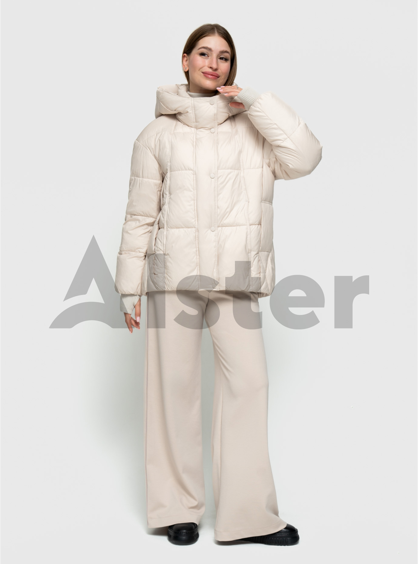 Зимняя женская куртка Snow Owl 24S696 Молочный XL (24S696-04): фото - Alster.ua