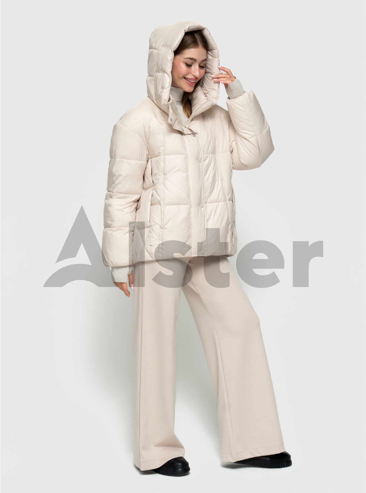 Зимняя женская куртка Snow Owl 24S696 Молочный M (24S696-02): фото - Alster.ua