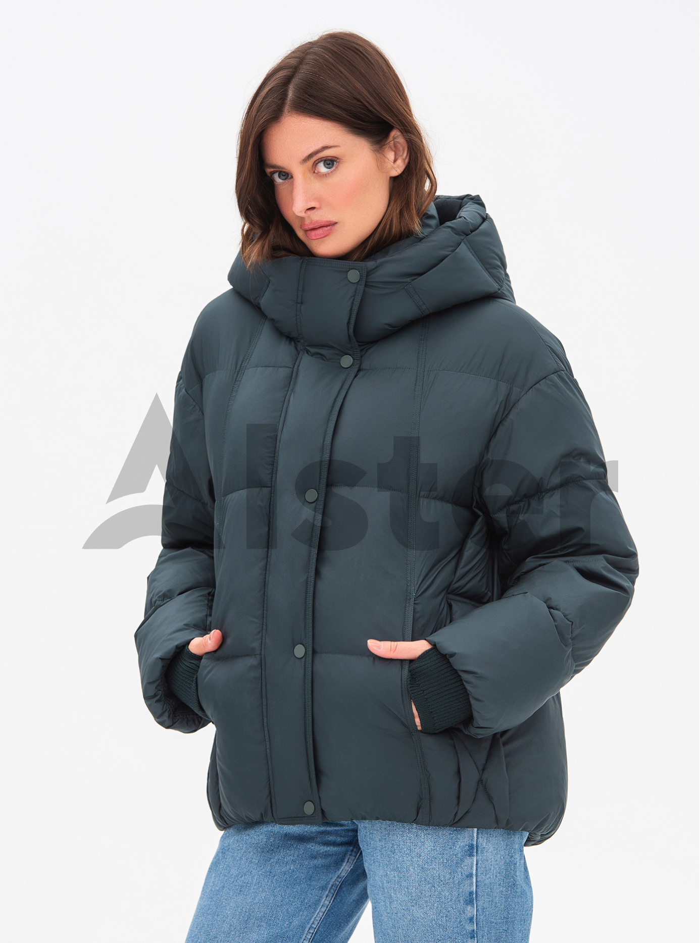 Зимняя женская куртка Snow Owl 24S696 Изумрудный M (24S696-14): фото - Alster.ua