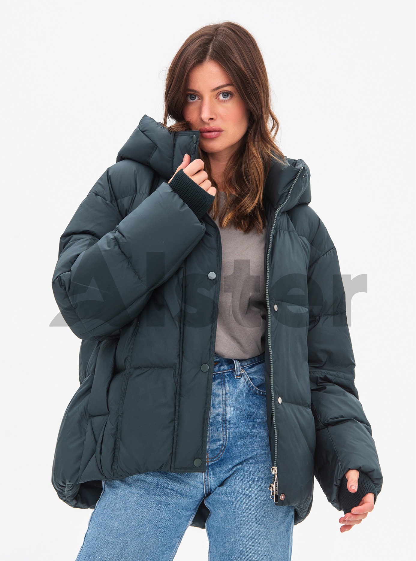 Зимняя женская куртка Snow Owl 24S696 Изумрудный M (24S696-14): фото - Alster.ua