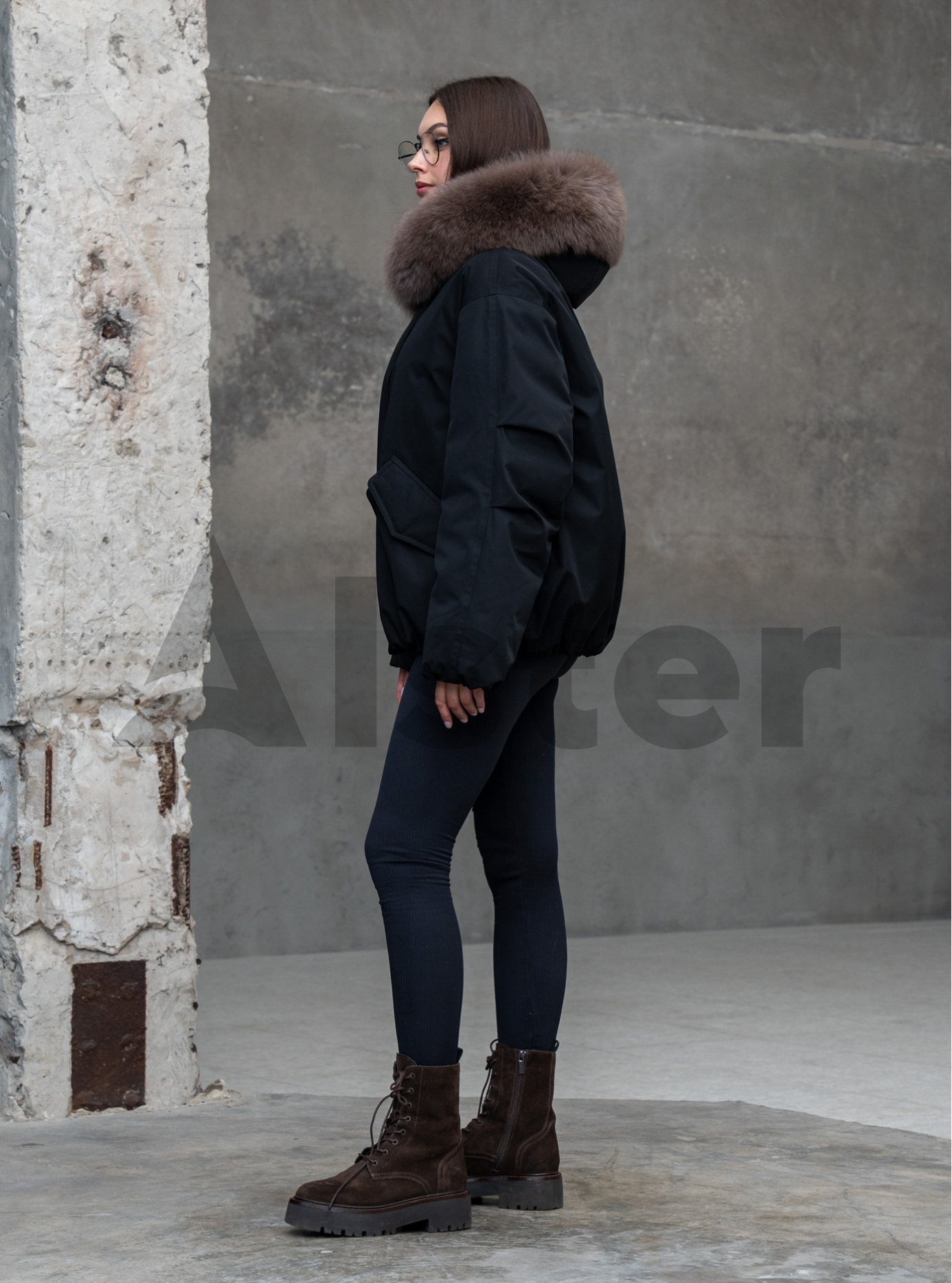 Женская зимняя куртка Snow Ow 25A161 Чёрный M (25A161-05): фото - Alster.ua