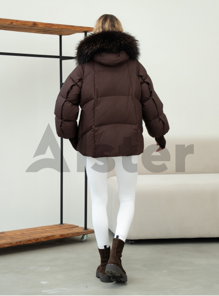 Женский пуховик с мехом Snow Ow 25A208