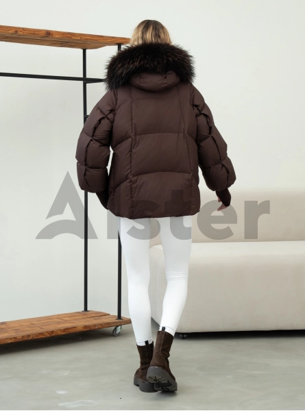 Жіночий пуховик з хутром Snow Ow 25A208