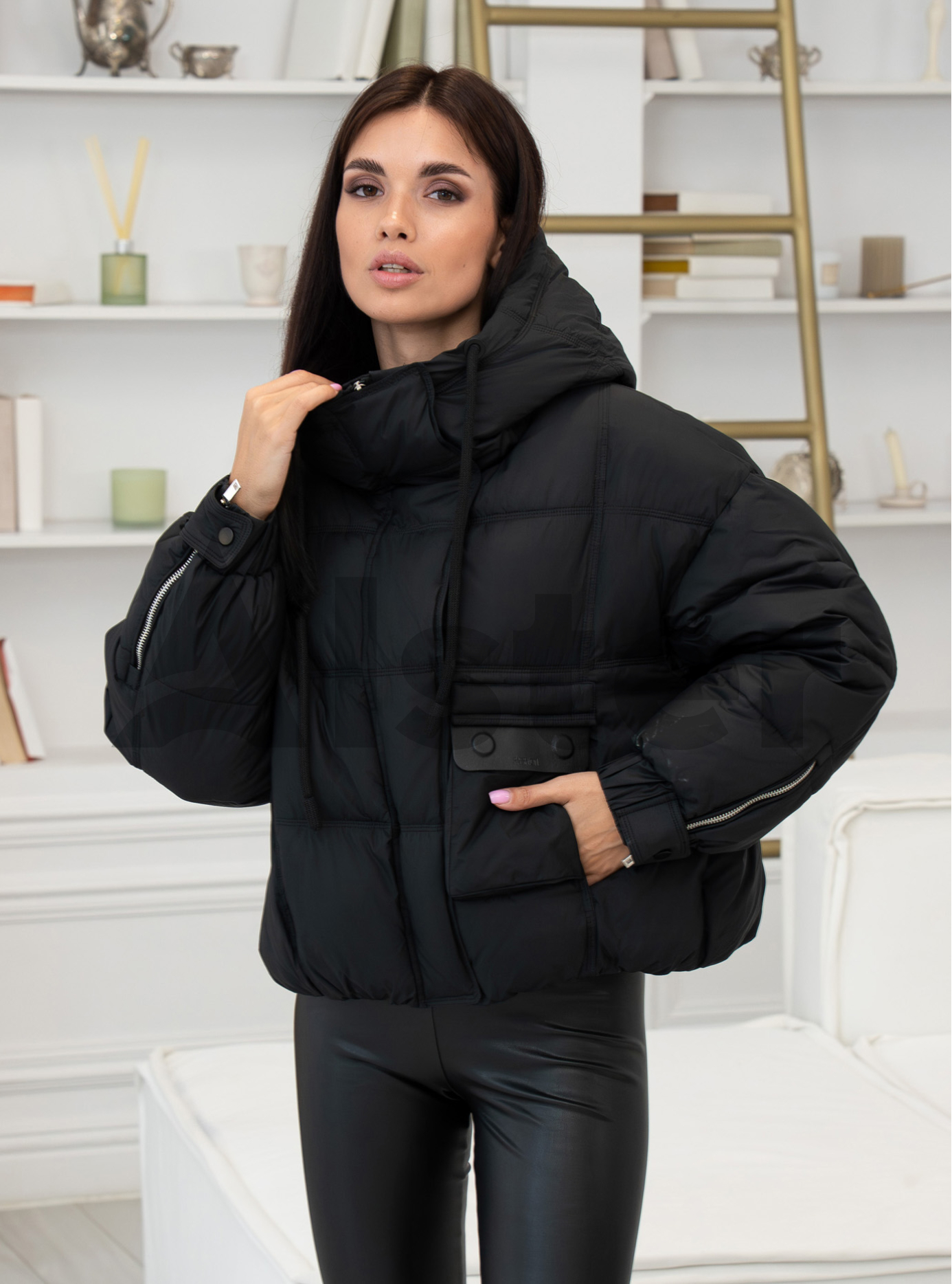 Зимняя женская куртка Symonder 6033 Чёрный M (25SYR6033-07): фото - Alster.ua