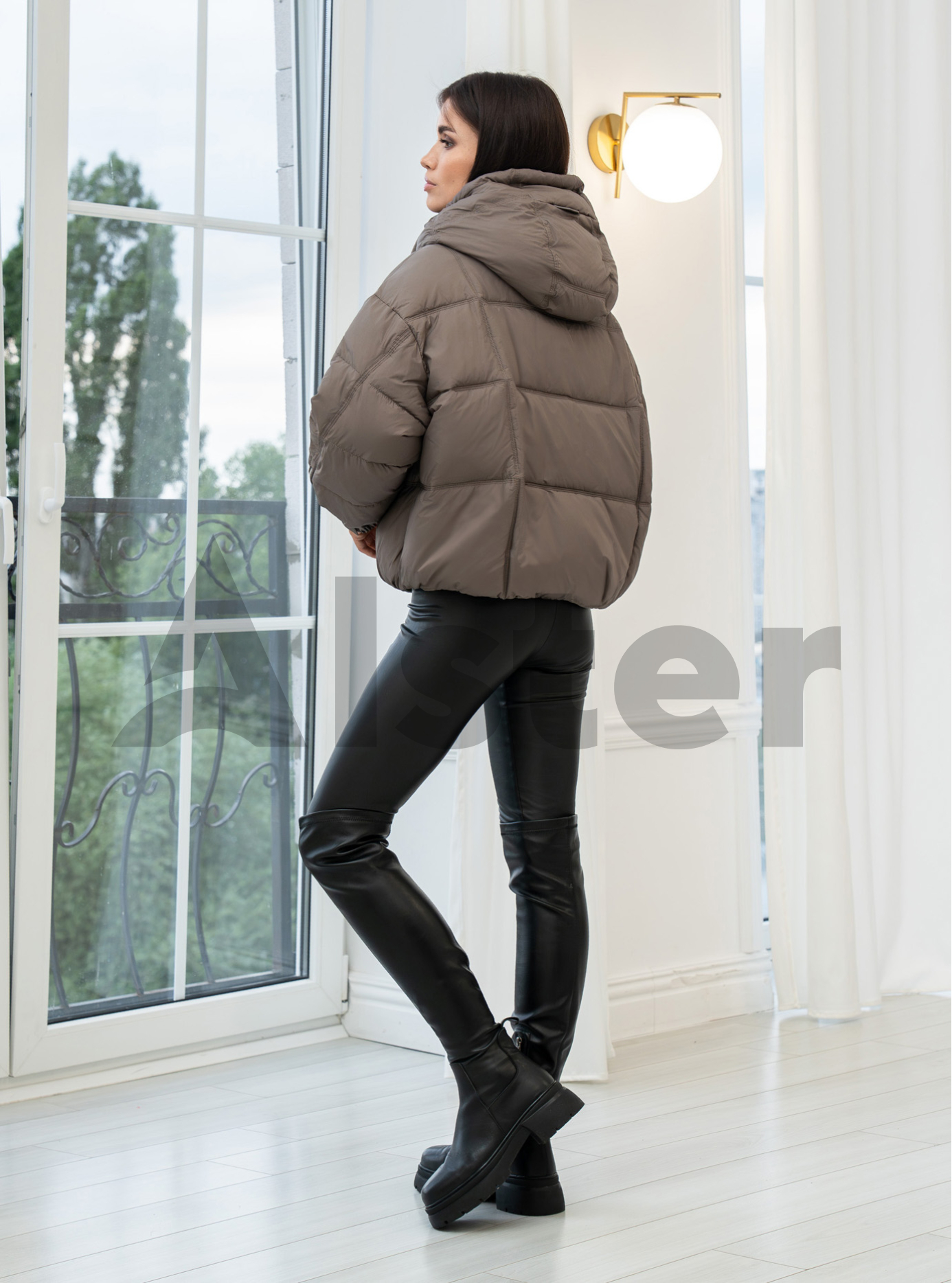 Зимняя женская куртка Symonder 6033 Тёмно-серый L (25SYR6033-13): фото - Alster.ua