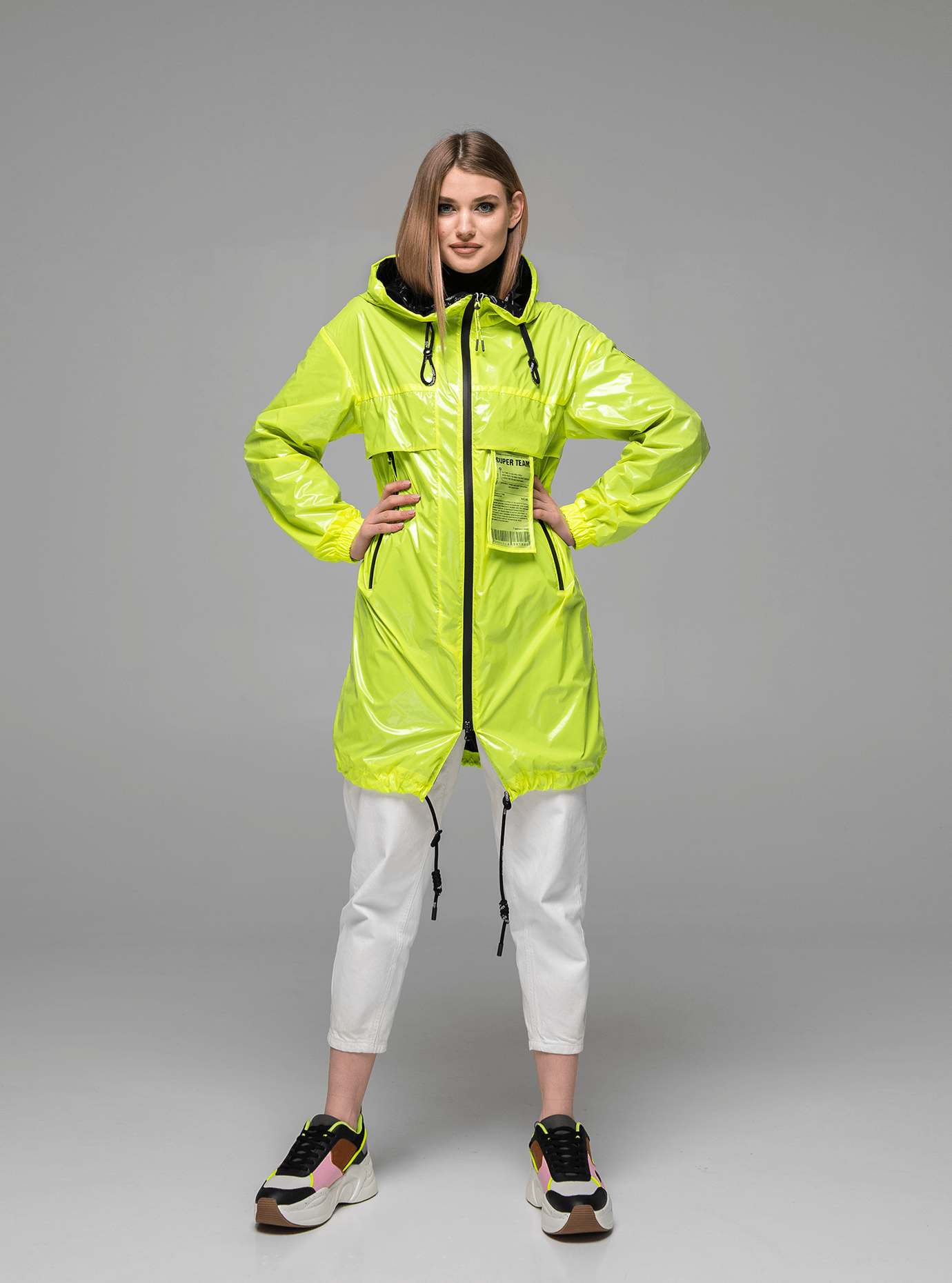 Куртка женская демисезонная яркая Лимонный L (05-T19074): фото - Alster.ua Куртка женская демисезонная яркая Лимонный L (05-T19074): фото - Alster.ua