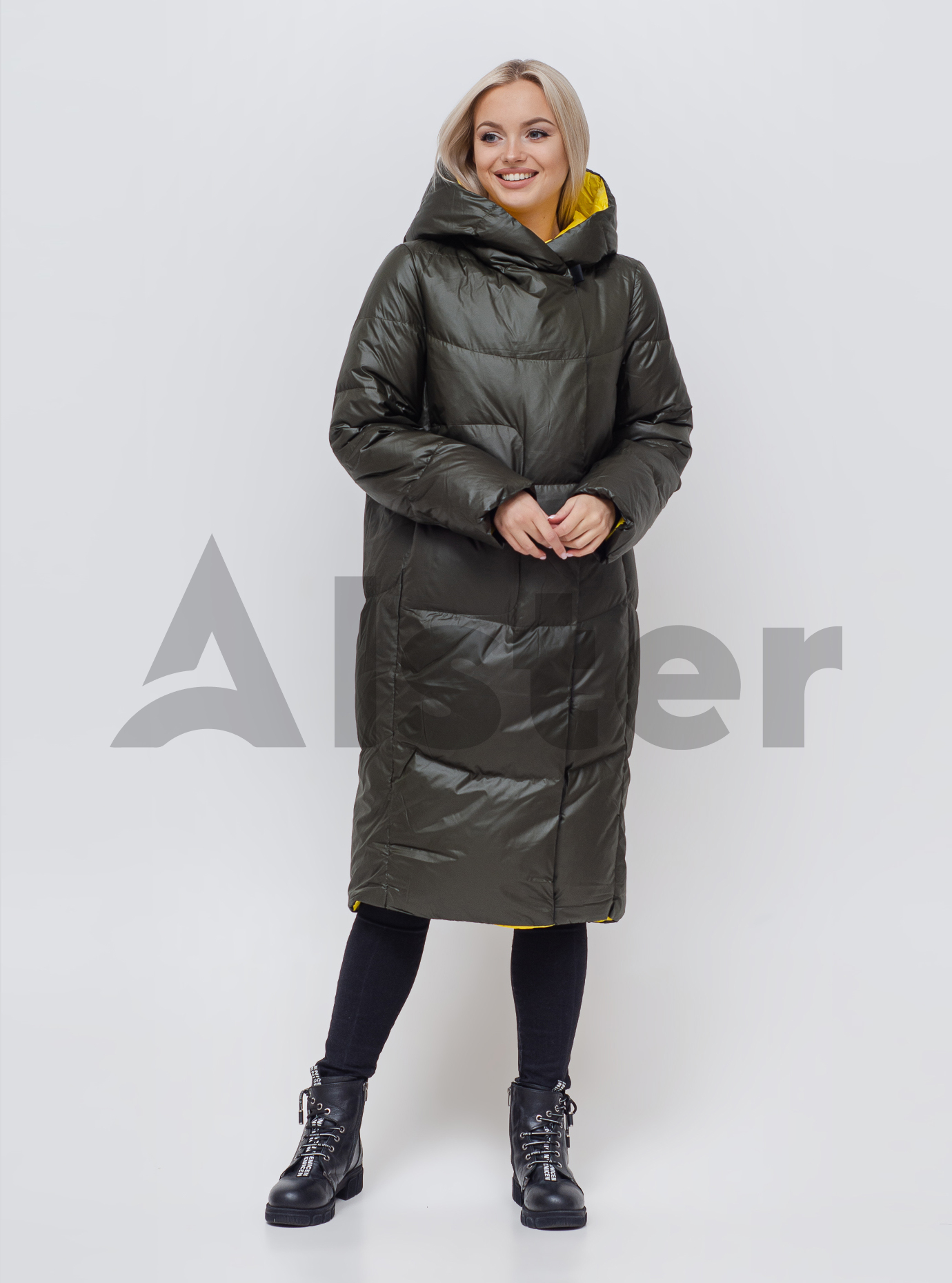 Пуховик женский натуральный Хаки 2XL (05-SV201014): фото - Alster.ua Пуховик женский натуральный Хаки 2XL (05-SV201014): фото - Alster.ua