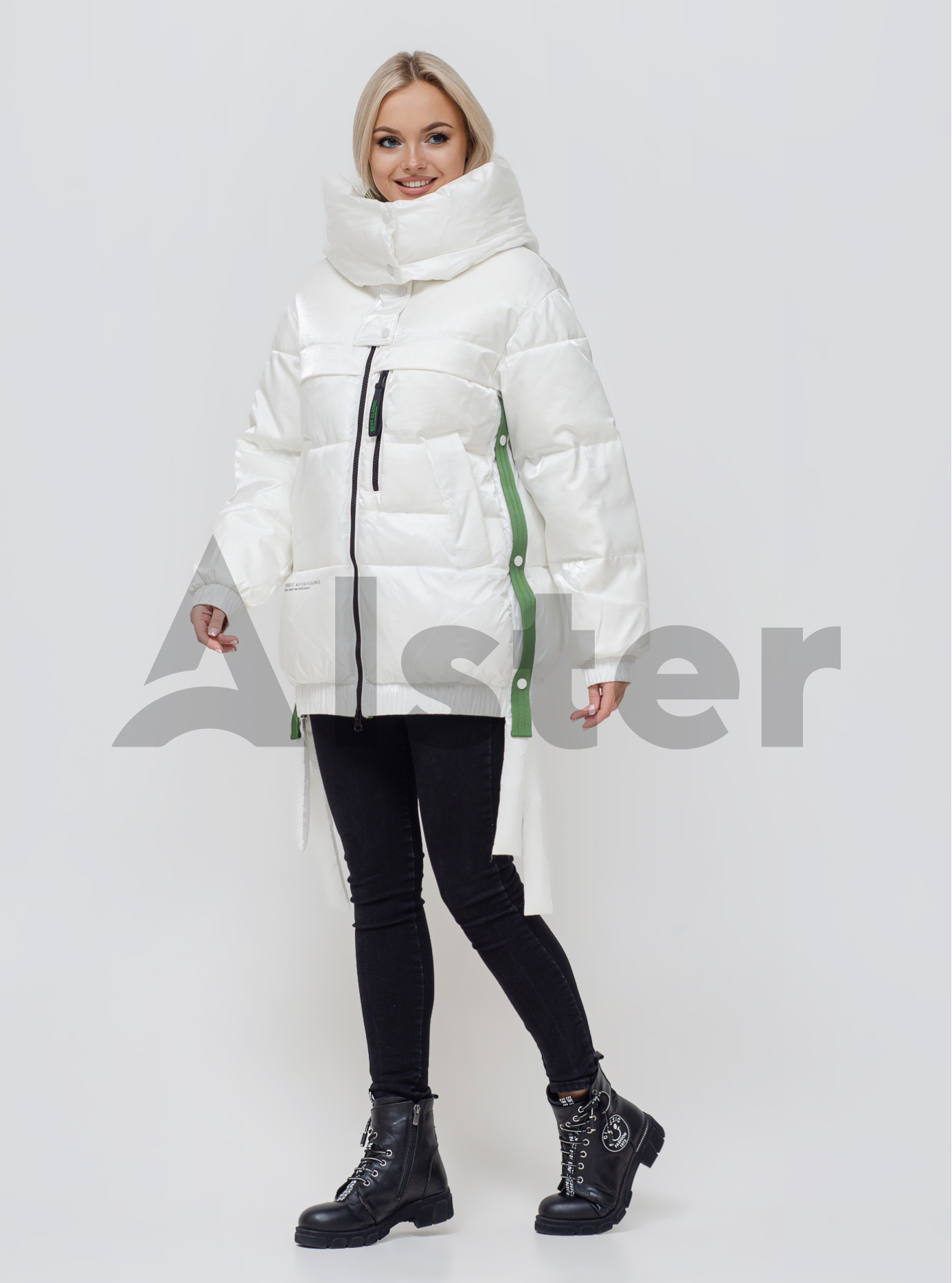 Куртка женская со съемным капюшоном Белый S (06-KL201165): фото - Alster.ua