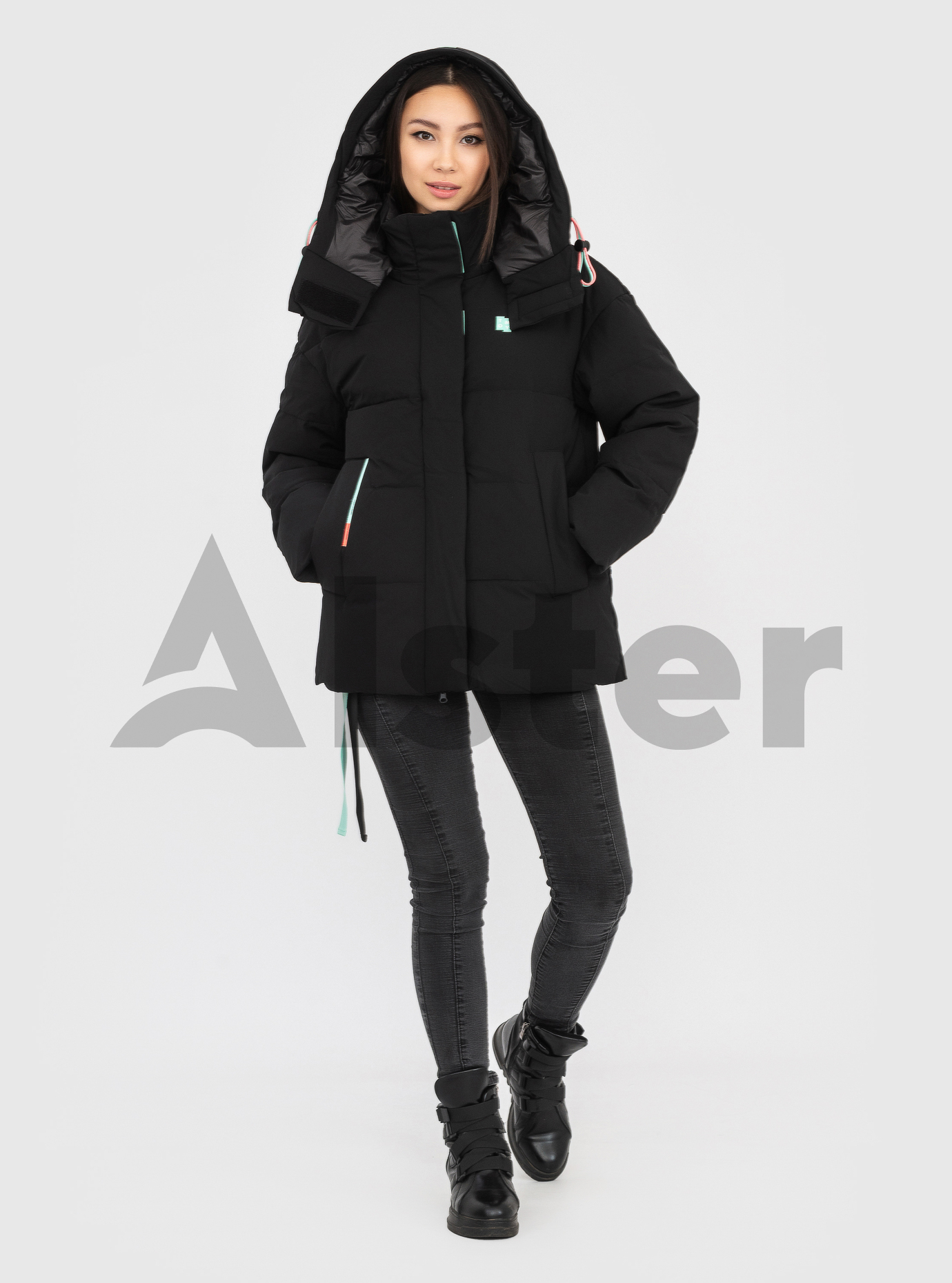 Женский пуховик TOWMY Чёрный 2XL (TWM3230-05): фото - Alster.ua